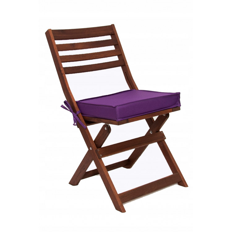 Podsedák na stoličku Golden Garden GG124 40/35/6cm fialová